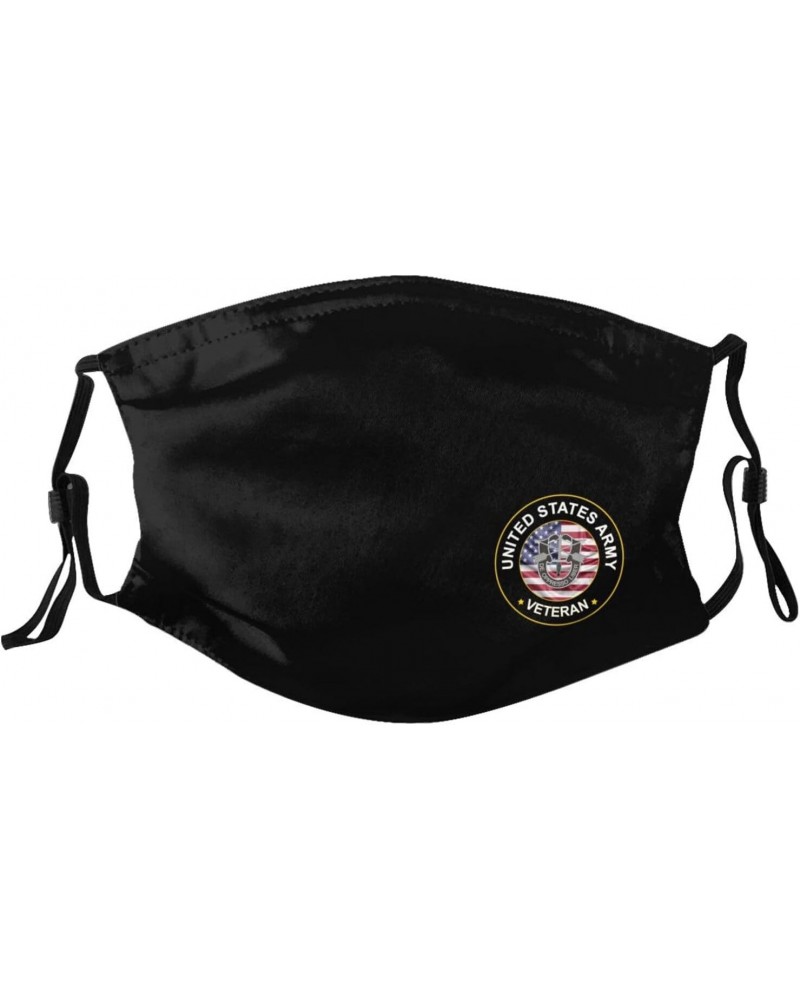 US Army Special Forces Veteran Face Mask Washable Reusable Adults Breathable With 2 Filters $9.83 Balaclavas