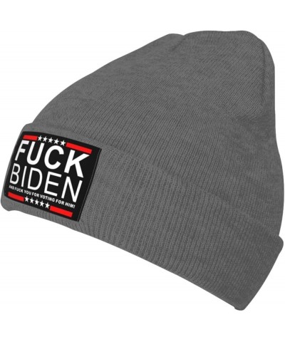 Fuck-Biden Fuck You Biden Flag Knit hat Baseball Caps Denim Hats Cowboy Fisherman's hat Deep Heather $17.71 Baseball Caps