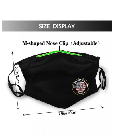 US Army Special Forces Veteran Face Mask Washable Reusable Adults Breathable With 2 Filters $9.83 Balaclavas