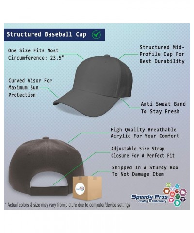 Custom Baseball Cap Sheriff Western Acrylic Hat Dad Hats for Men and Women Dark Grey Personalized Text Here $13.76 Baseball Caps