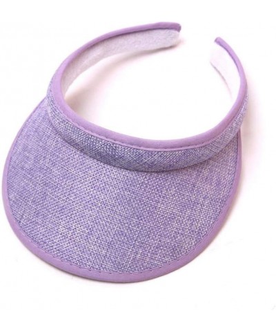 Women's Athletic Mesh Visor for Running, and Outdoor Activities Stylish Sun Hat Gifts Birthday Easter Purple $5.82 Visors