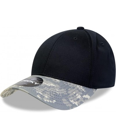 Standard Structured Camo Baseball Cap,ACU BLK, Multicolor, ONE Size $9.55 Baseball Caps