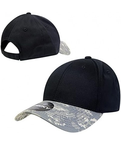 Standard Structured Camo Baseball Cap,ACU BLK, Multicolor, ONE Size $9.55 Baseball Caps