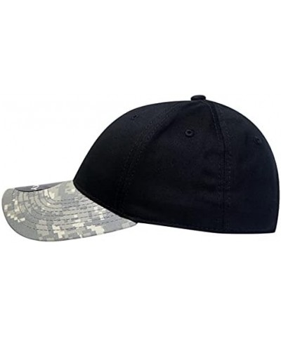 Standard Structured Camo Baseball Cap,ACU BLK, Multicolor, ONE Size $9.55 Baseball Caps