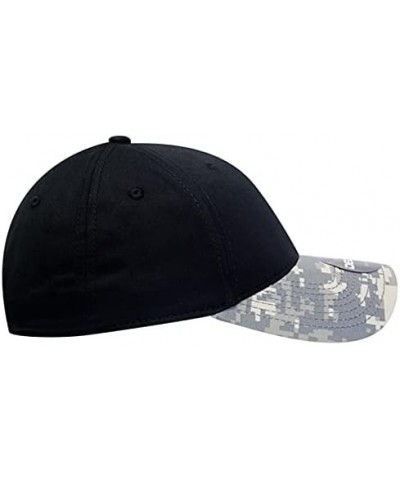 Standard Structured Camo Baseball Cap,ACU BLK, Multicolor, ONE Size $9.55 Baseball Caps