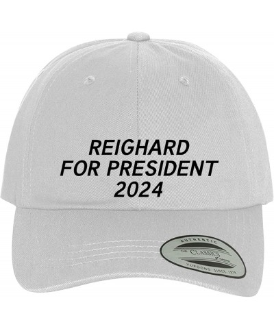 Reighard for President 2024 - Comfortable Dad Hat Baseball Cap White $22.23 Baseball Caps