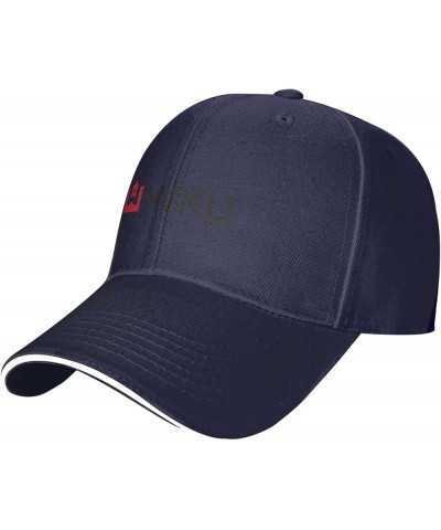 Western Kentucky University Logo Sandwich Cap Unisex Classic Baseball Capunisex Adjustable Casquette Dad Hat Navy Blue $8.25 ...