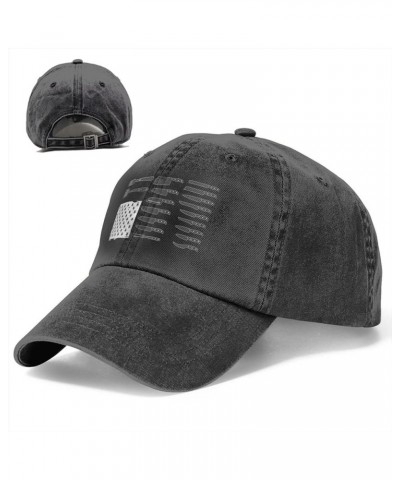 Funny Chef Knife American Flag Baseball Cap Casquette Hat for Men Women Black $10.33 Baseball Caps