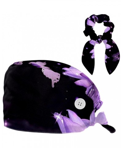 Scrub Caps,Working Cap Hat with Sweatband Headgear for Women F099x9dvja $7.93 Skullies & Beanies