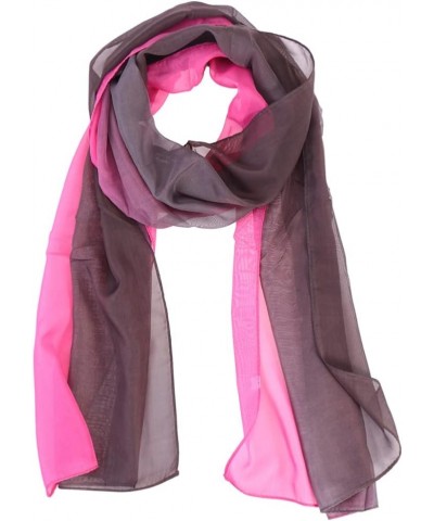 Unique Scarves Fashion Flowers Print Women Cotton Wrap Scarf Head Shawl for Summer 7 $5.60 Scarves