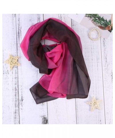 Unique Scarves Fashion Flowers Print Women Cotton Wrap Scarf Head Shawl for Summer 7 $5.60 Scarves