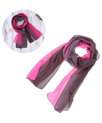 Unique Scarves Fashion Flowers Print Women Cotton Wrap Scarf Head Shawl for Summer 7 $5.60 Scarves