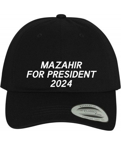 Mazahir for President 2024 - Comfortable Dad Hat Baseball Cap Black $18.25 Baseball Caps