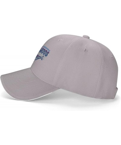 Pensacola Blue Wahoos Sandwich Cap Unisex Classic Baseball Capunisex Adjustable Casquette Dad Hat Gray $11.38 Baseball Caps