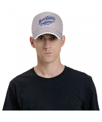 Pensacola Blue Wahoos Sandwich Cap Unisex Classic Baseball Capunisex Adjustable Casquette Dad Hat Gray $11.38 Baseball Caps