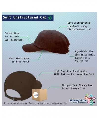 Soft Baseball Cap Faith Wings Cotton Dad Hats for Men & Women Brown $13.80 Baseball Caps