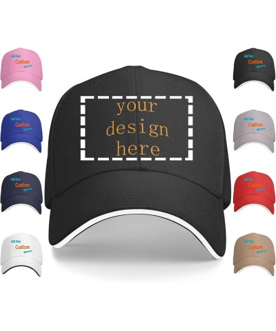 Customized Caps Your Design Here,Personalized Hats,Custom Hats Design Your Own Classic Mens Womens Trucker Hat Custom $9.37 B...