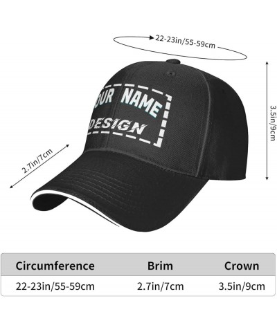 Customized Caps Your Design Here,Personalized Hats,Custom Hats Design Your Own Classic Mens Womens Trucker Hat Custom $9.37 B...