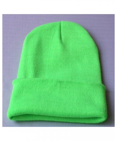 Beanie Hat for Men and Women Winter Warm Hats Knit Slouchy Thick Skull Cap Green $6.62 Rain Hats