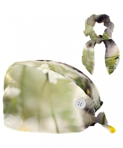 Scrub Caps Women,Scrub Hats Suitable for Women B555x3injw $7.88 Skullies & Beanies