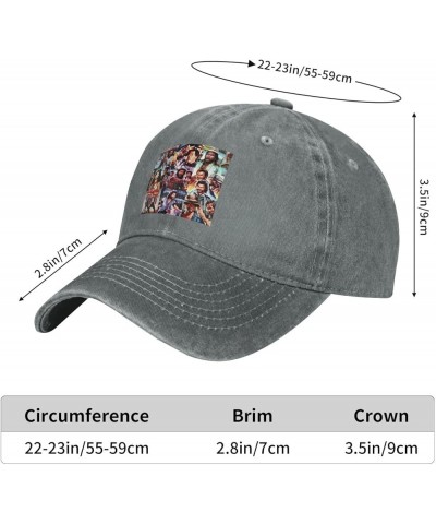 Big Movie Trouble in Little Baseball Cap Adjustable Classic Unisex Vintage Denim Hat Washed Cotton Soft Cap Black Gray $12.79...