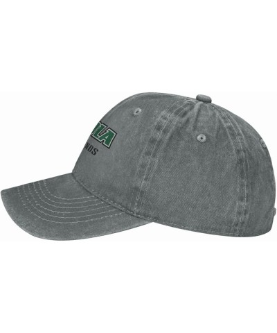 Loyola University Maryland Logo Hat Adjustable Baseball Cap Cotton Cowboy Hat, Fashionable for Man Woman Gray $10.65 Cowboy Hats