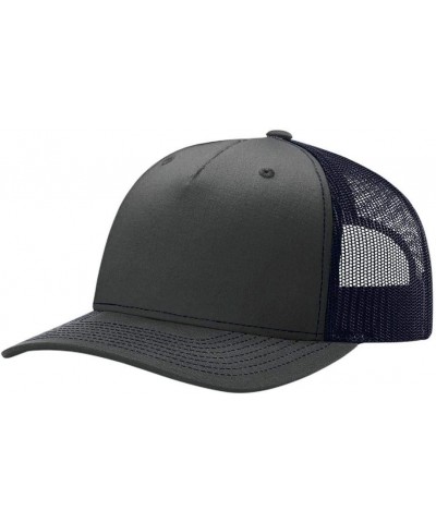 RICHARDSON Mens Trucker Cap (112FP) Ombre Blue/ Navy $9.26 Baseball Caps