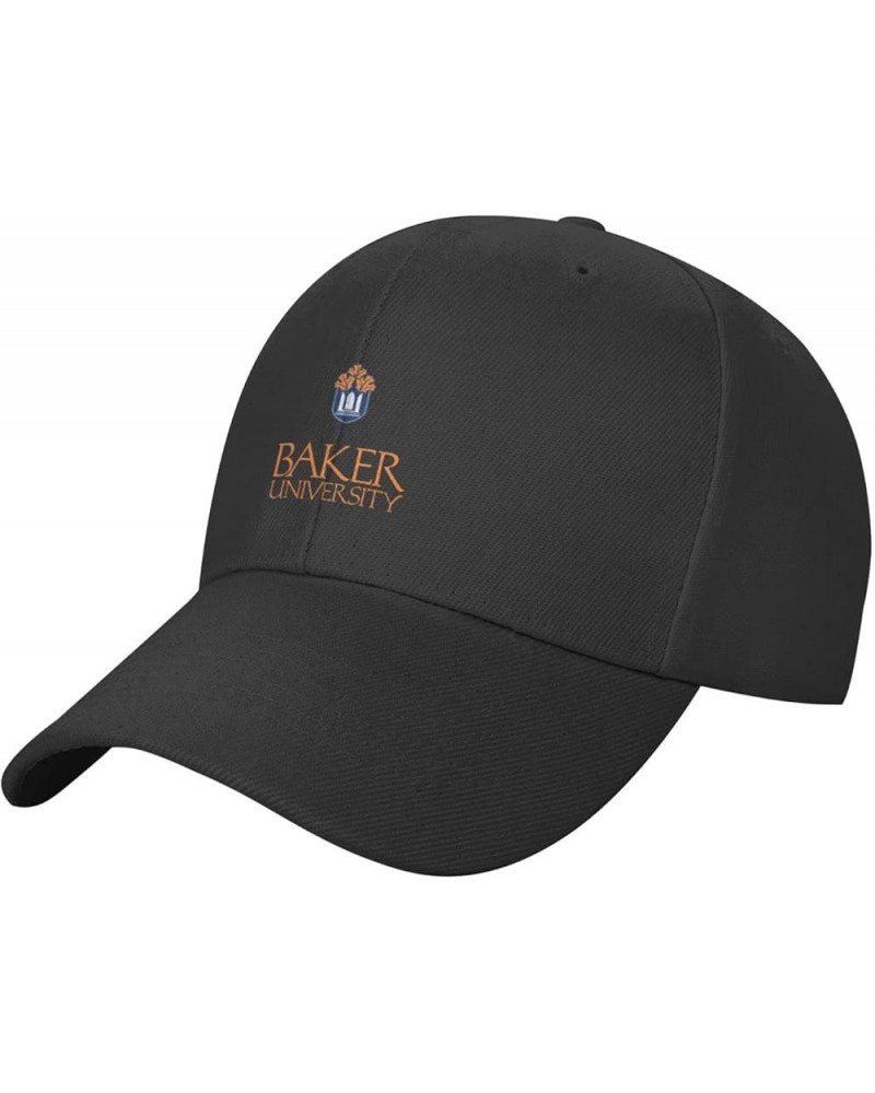 Baker University Men Women Fashion Adult Adjustable Baseball Cap Peaked Cap Peaked Cap Black $9.34 Baseball Caps