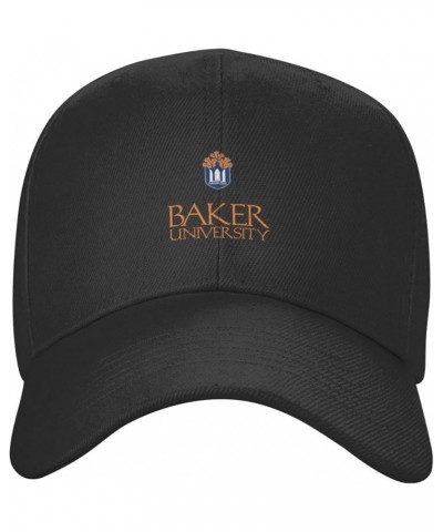 Baker University Men Women Fashion Adult Adjustable Baseball Cap Peaked Cap Peaked Cap Black $9.34 Baseball Caps