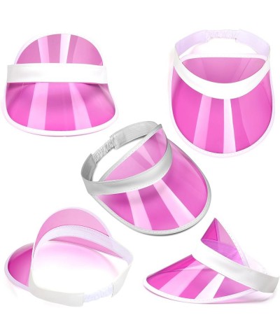 Green Plastic Casino Style Dealer Poker Visors Hats Clear Sun Visors Tennis Beach Bingo Dealer Golf Casino Hat Pink $11.39 Vi...