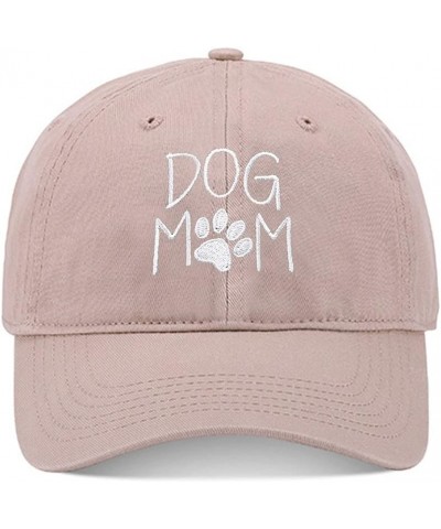 Baseball Hats Mens Women Dog Mom 2 Embroidered Unisex Classic Adjustable Outdoor Dad Cap for Men Beige $13.94 Baseball Caps