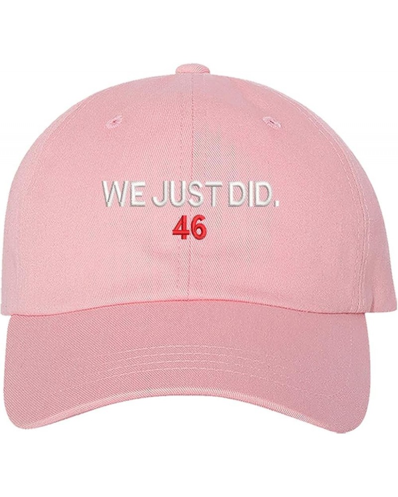 We Just Did 46 Baseball Hat- Joe Biden 46 President Hat Pink $10.58 Baseball Caps