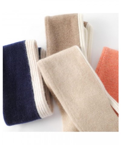 Cashmere Scarf Cross-Perforated Knitted Scarf Parent-Child Scarf for Men and Women Winter Warm Products $26.20 Scarves