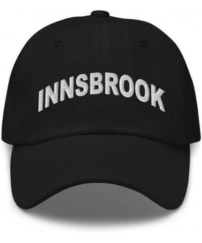 Innsbrook Virginia Hat Innsbrook VA Cap Embroidered Dad Hat Adjustable Strap Closure Unisex Black $18.00 Baseball Caps