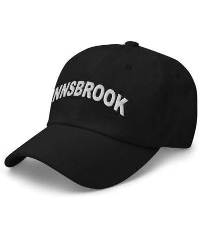 Innsbrook Virginia Hat Innsbrook VA Cap Embroidered Dad Hat Adjustable Strap Closure Unisex Black $18.00 Baseball Caps