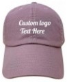 Ps1400 Unisex Pastel Stitching Embroidery Custom Logo Text Cotton Baseball Caps Mauve $10.25 Baseball Caps