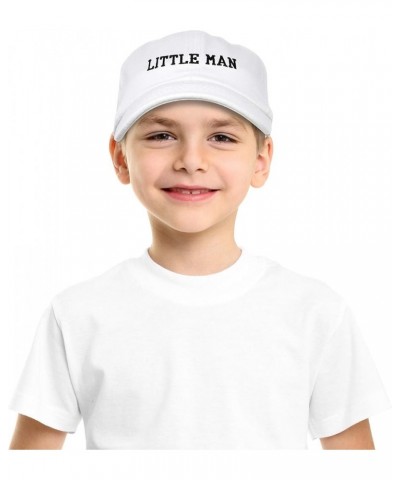 Big Man Little Man Hat Father Son Matching Cap Fun Gifts White $12.00 Baseball Caps