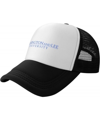 Washington and Lee University Trucker Hats for Both Men and Women - Mesh Baseball Snapback Hats Black $11.75 Baseball Caps