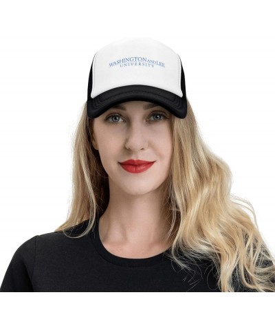 Washington and Lee University Trucker Hats for Both Men and Women - Mesh Baseball Snapback Hats Black $11.75 Baseball Caps