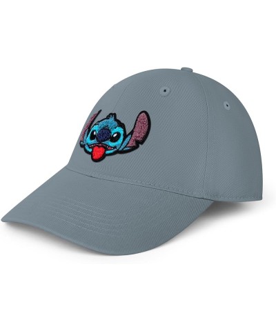 Adult Baseball Cap, Lilo & Stitch Adjustable Dad Hat Grey $12.31 Baseball Caps