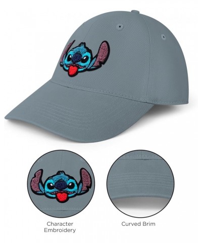 Adult Baseball Cap, Lilo & Stitch Adjustable Dad Hat Grey $12.31 Baseball Caps