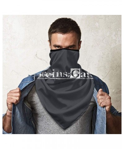 Steins Gate Logo Anime Windproof Seamless Face Mask Bandana For Riding Cycling Motorcycle Multifunctional Headwear $9.71 Bala...