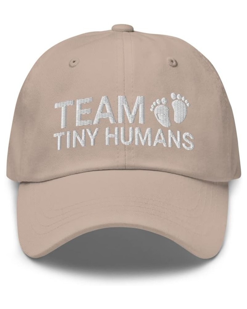 Team Tiny Humans - ICU Nurse, Nicu Nurse Gifts, RN Gifts for Women, Labor and Delivery Nurse, Dad Hat Cap Stone $17.50 Baseba...