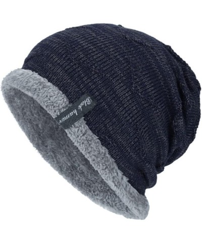 Winter Hats for Women Cable Knit Beanie Soft Womens Beanies Thick Winter Hat H72_dark Blue $7.49 Skullies & Beanies