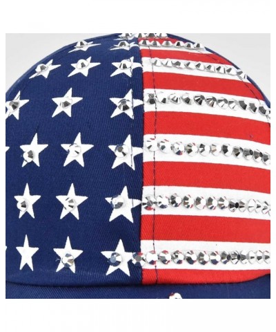 USA Fishing Mesh Ballcap Flag Patch America Outdoors Trucker Baseball Cap 4Th of July Baseball Cap Navy $6.52 Baseball Caps