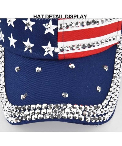 USA Fishing Mesh Ballcap Flag Patch America Outdoors Trucker Baseball Cap 4Th of July Baseball Cap Navy $6.52 Baseball Caps