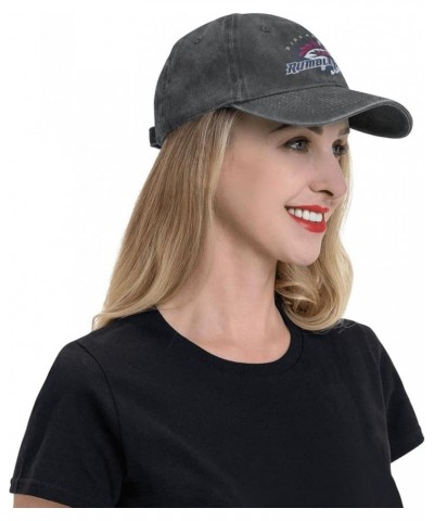 Binghamton Rumble Ponies Cowboy Hats，Unisex Adjustable for Hat Baseball Cap Casquette Black $10.74 Cowboy Hats