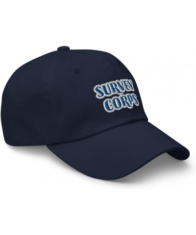 Survey Corp Titan Anime Manga Unisex Classic Hat Baseball Cap Navy $18.77 Baseball Caps