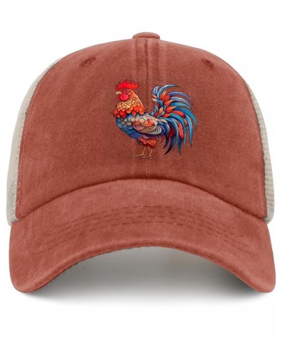 Funly ROOSTER,The Chicken Whispere trucker hat party hat AllBlack black hat women Gifts for Son Workout Caps Saffron02 $9.87 ...