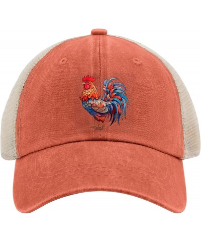 Funly ROOSTER,The Chicken Whispere trucker hat party hat AllBlack black hat women Gifts for Son Workout Caps Saffron02 $9.87 ...